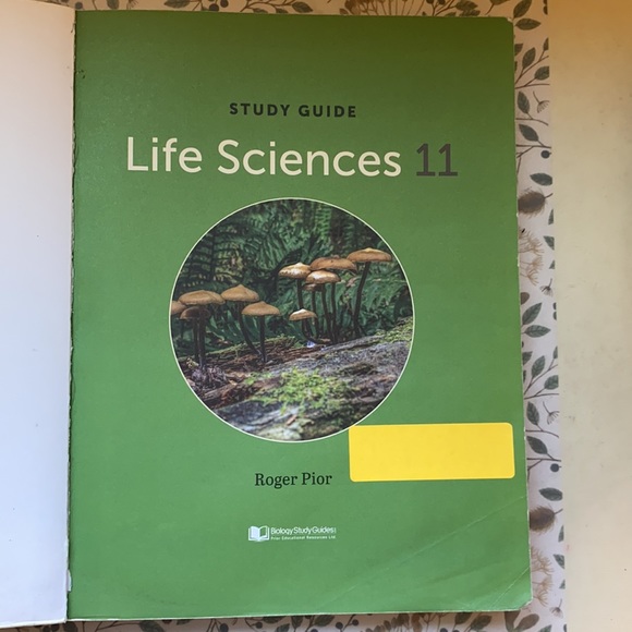 Life Sciences 11 Biology Study Guide - Roger Pior - Picture 3 of 6
